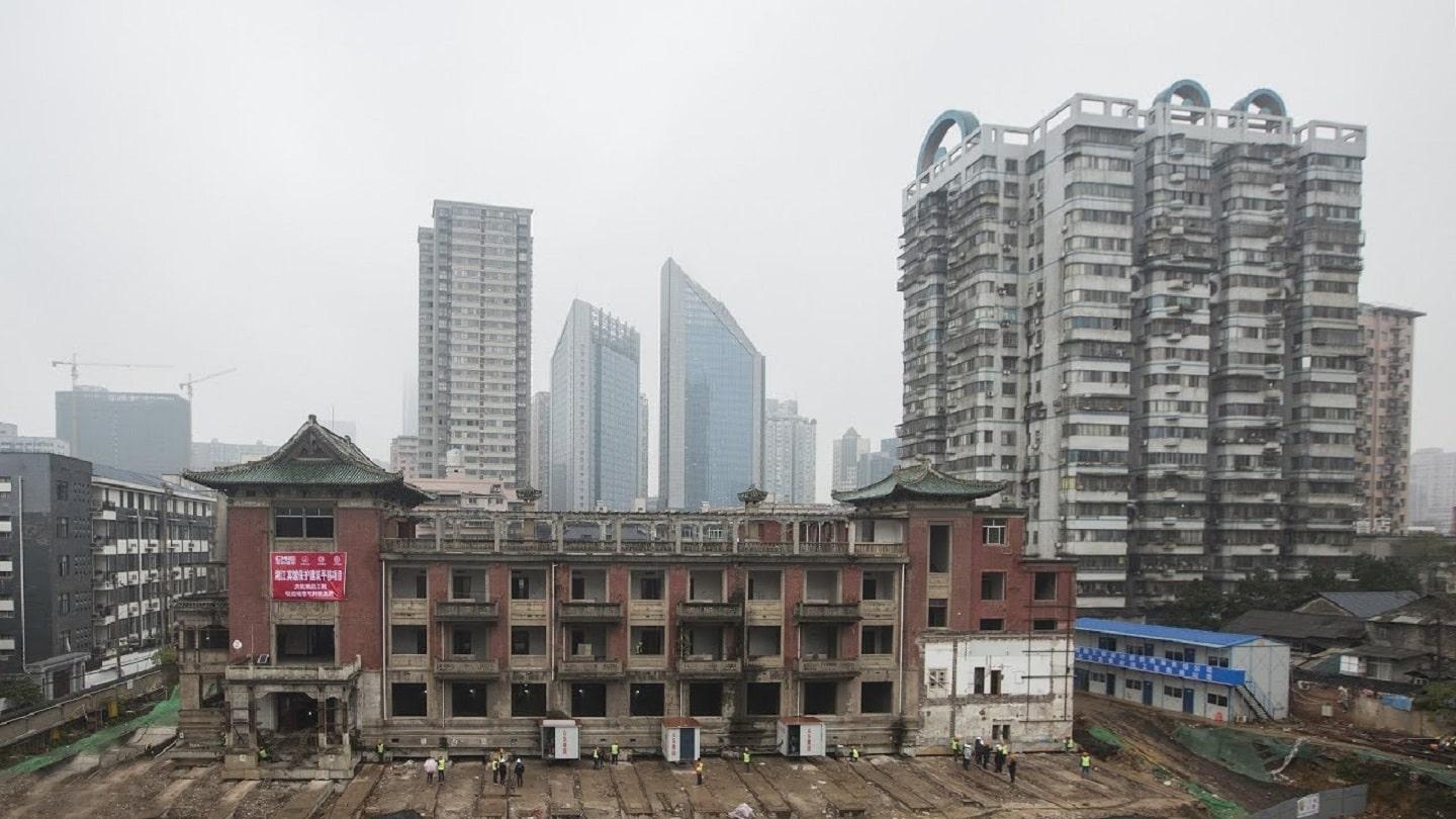 Xiangjiang Hotel was moved