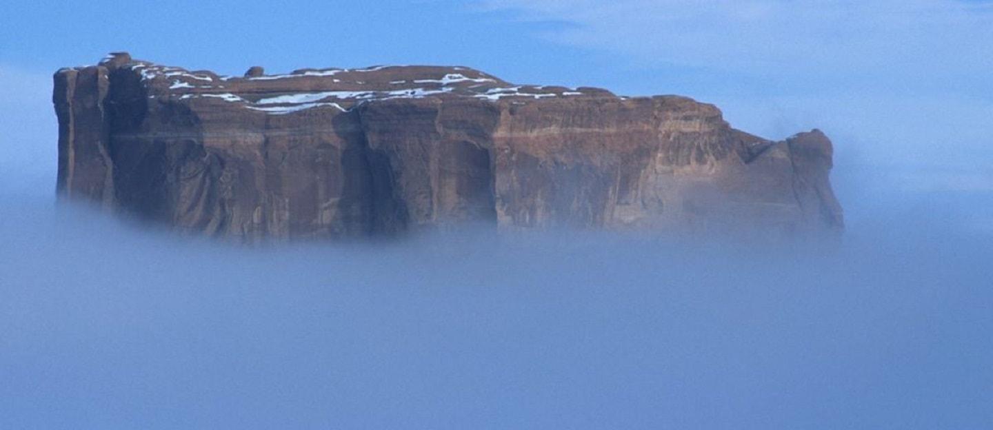 Sky islands among the clouds hide their peculiar ecosystem