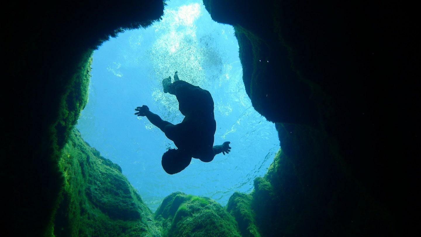 Jacobs Well diver