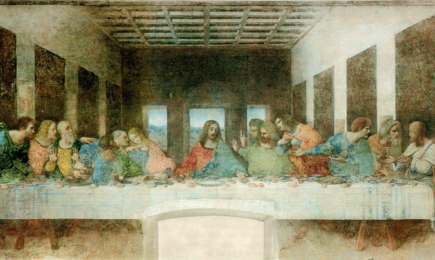 The surprise behind the mural ¨The Last Supper¨ from Leonardo Da Vinci