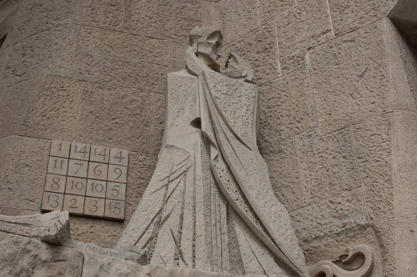 Sudoku in the Sagrada Familia