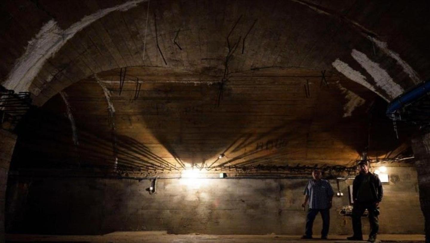 Tunnel in Walbrzych, Poland, where it could be nazi treasures