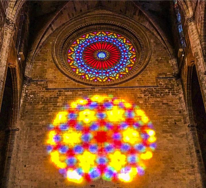 El espectáculo del ocho en La Seu, Catedral de Mallorca