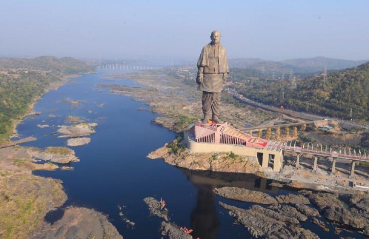 Sardar Patel Estatua Unidad más grande del mundo