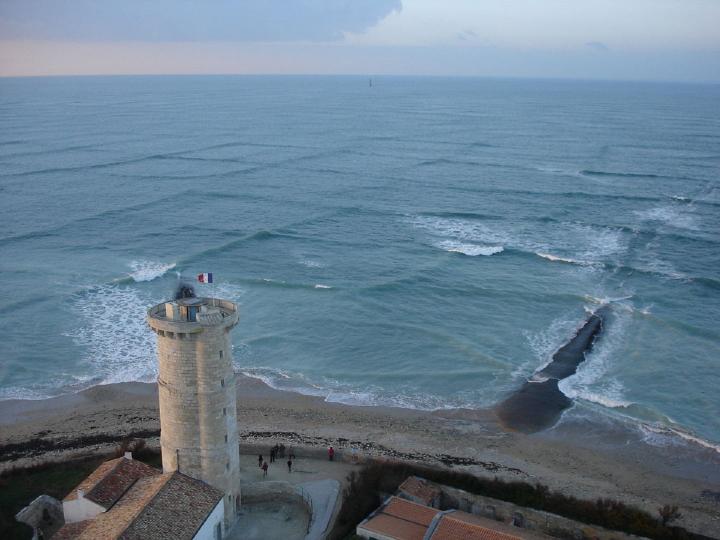 Olas cuadradas en isla Rhe