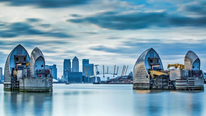 Barrera Tamesis Londres evita inundaciones desde 1984